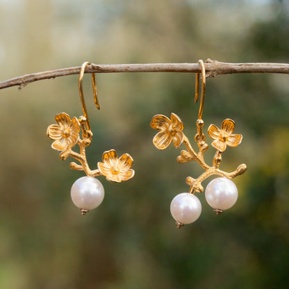 Zweigblüten Ohrringe
