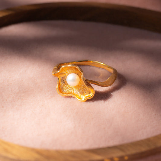 Blütenperle Ring